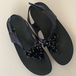 Wobble Board Flip Flops Slingback Sandals  Size 8,5